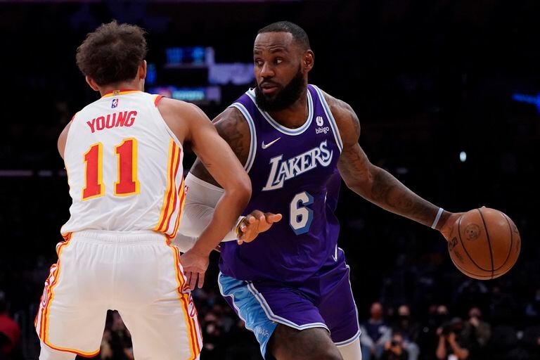 LeBron James consiguió revitalizar a los Lakers en este tramo de la temporada de la NBA