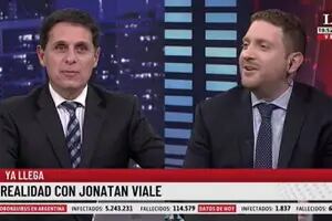 La reacción de Jony Viale al enterarse en el pase que Feinmann no estaba