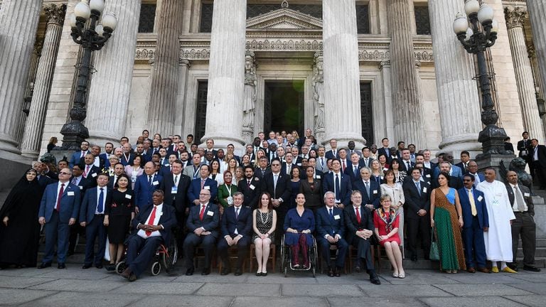 Parlamentarios de todo el mundo se reunieron ayer en el Congreso argentino