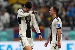 La decepción de los jugadores alemanes tras el fracaso en el último Mundial, en Qatar 2022