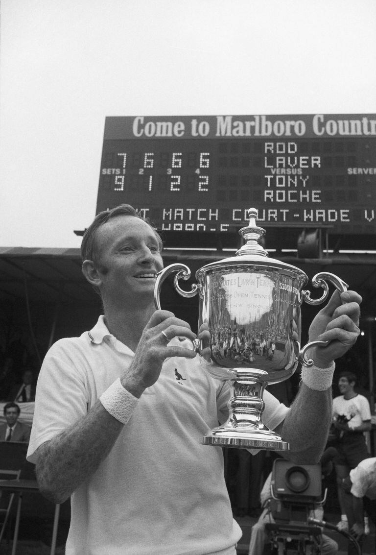 El lunes 8 de septiembre de 1969: Rod Laver ganó el US Open y completó el Grand Slam calendario; Djokovic intentó igualarlo pero Medvedev se lo impidió. 