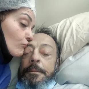 La primera foto de Eduardo “Cabito” Massa Alcántara desde su internación en el Hospital de Clínicas