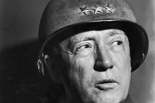 El general Patton, durante la Segunda Guerra Mundial