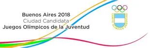 El logo de la candidatura de Buenos Aires 2018