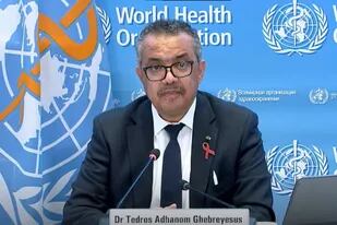 01/12/2021 El director general de la Organización Mundial de la Salud (OMS), Tedros Adhanom Ghebreyesus, en rueda de prensa tras la Asamblea Mundial de la Salud. A 1 de diciembre de 2021. POLITICA SALUD OMS