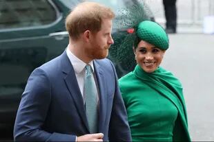 La imagen, de hace un par de meses atrás, forma parte del último evento en el que la pareja participó como miembros oficiales de la familia real. 