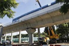 Viaducto Mitre: avanza la construcción de la estación Lisandro de la Torre