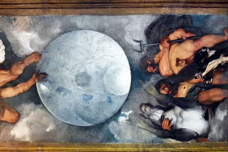 “La elección de la técnica del óleo en la pared deriva del hecho de que Caravaggio no sabía cómo pintar técnicamente los frescos”, explica Claudio Strinati