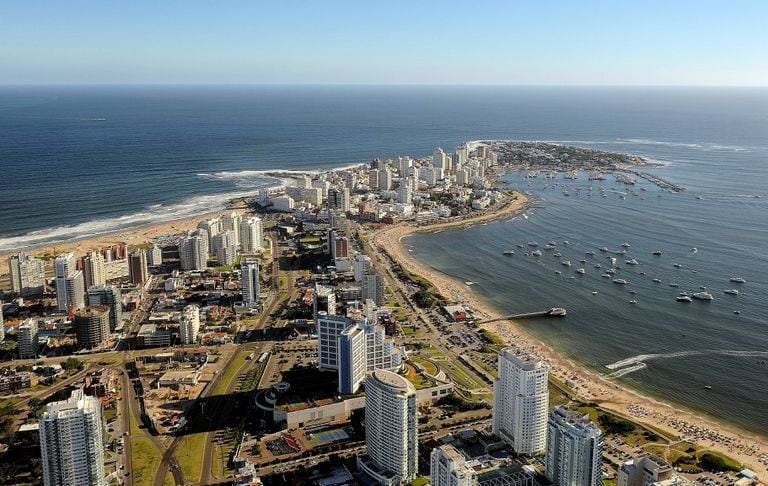 Punta del Este, uno de los destinos preferidos de los argentinos en Uruguay