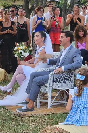 Juana Repetto y Sebastián Graviotto se casaron este sábado