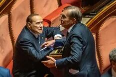 Crece la interna entre Meloni y Berlusconi, con una sesión al rojo vivo en el Parlamento