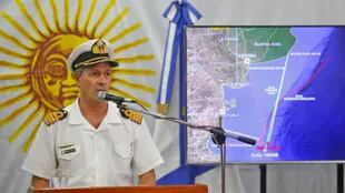 Enrique Balbi, vocero de la Armada
