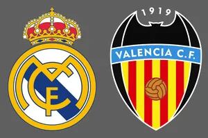 Real Madrid venció por 2-0 a Valencia como local en la Liga de España