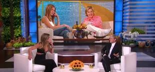 Jennifer Aniston was the last guest of Ellen DeGeneres, who also received her in her studio in 2003, when the program premiered.