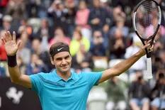 ATP de Stuttgart: Roger Federer ganó en su debut y avanza sobre el césped alemán