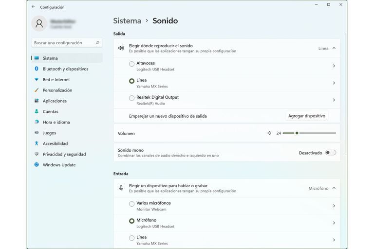 Soundsysteme;  Vier Klicks, um dorthin zu gelangen.  In Windows 10 dauerte es zwei