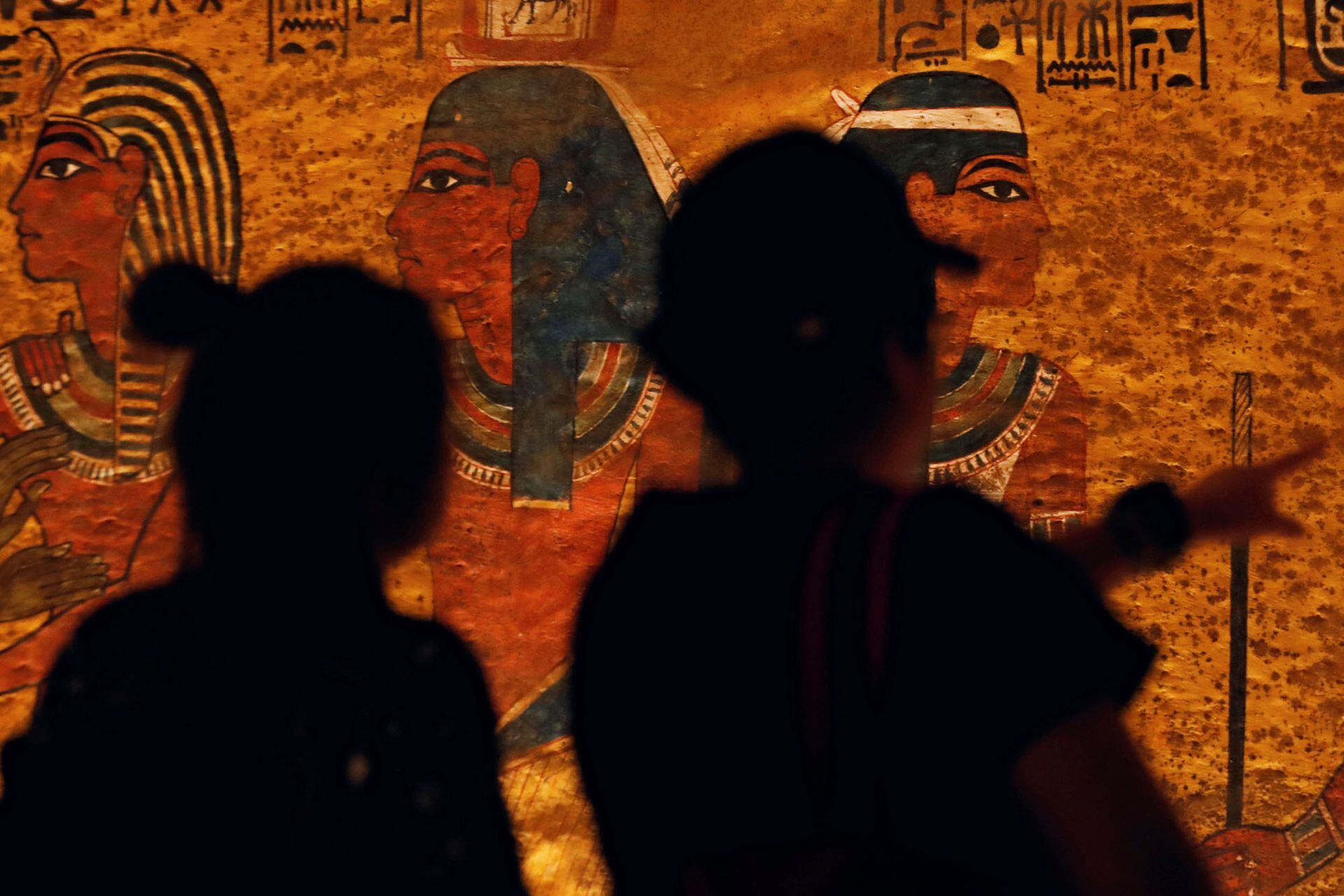 La tumba del rey Tutankamon en Egipto