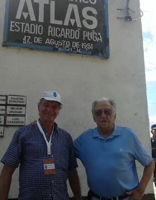 Cánepa y Oscar Martín, campeón del mundo con Racing en 1967