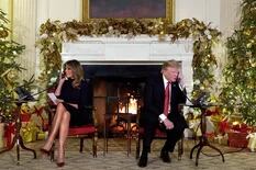 Aislado en Washington, Trump tuvo una amarga y accidentada Navidad