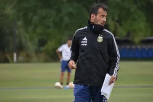 Fernando Batista, el entrenador del Sub 20 argentino