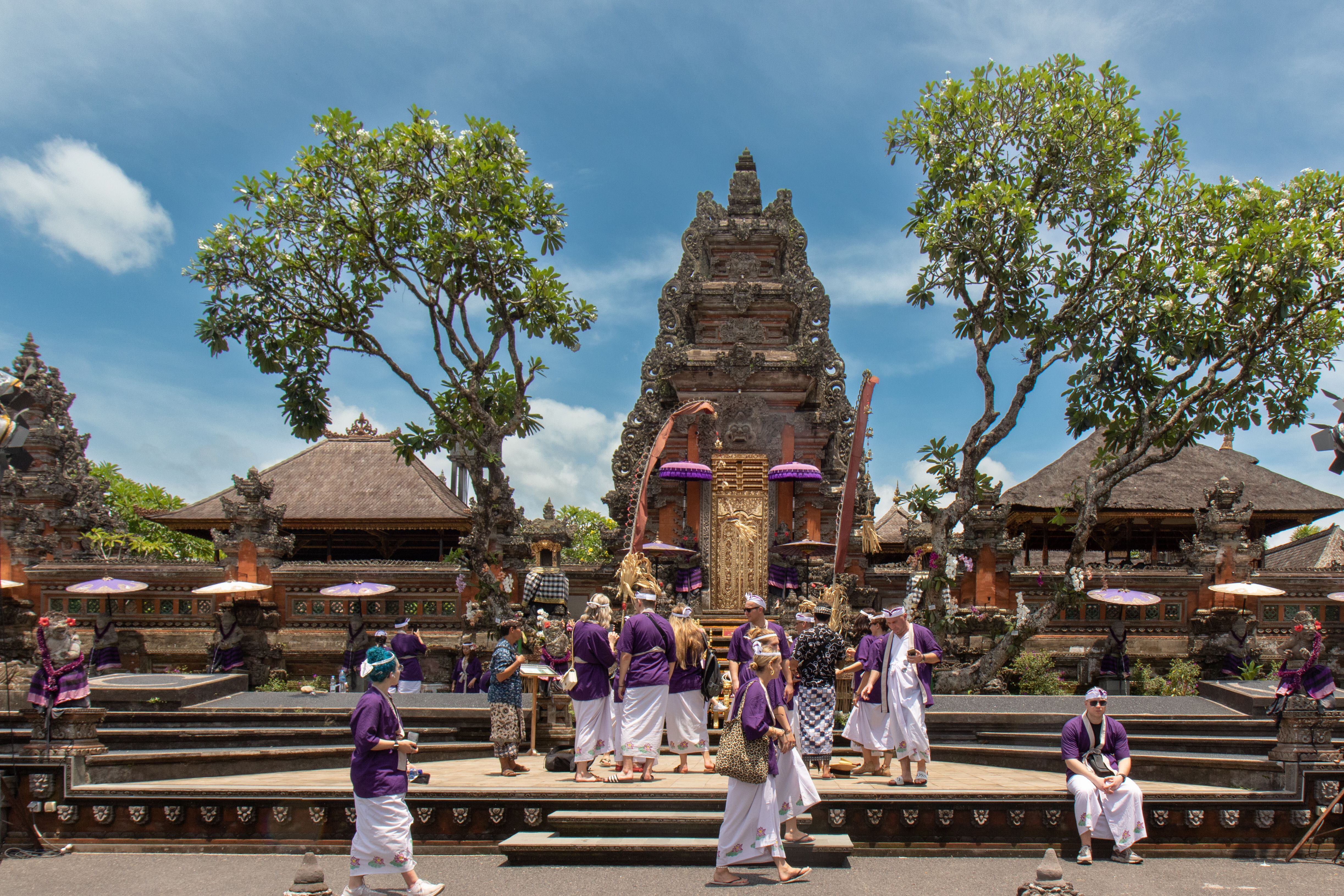 Templo de las Aguas en Ubud.