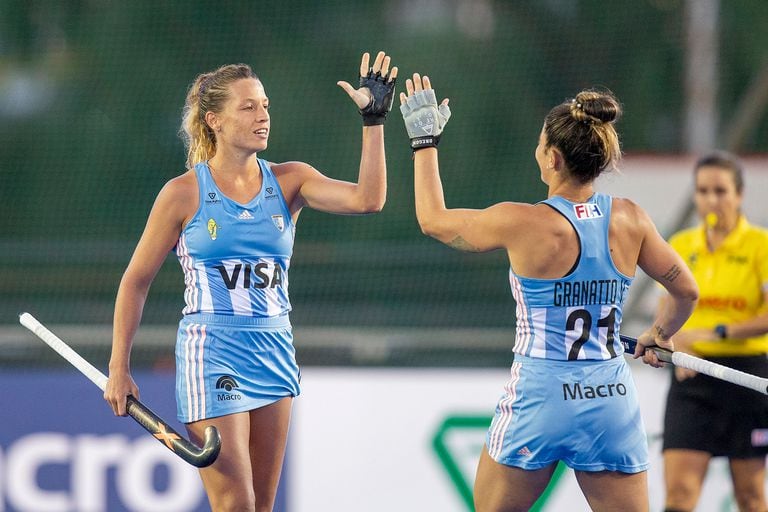 HPL 2020-21 - M80 - Women ARG v GER 3/4/21,Argentina, Capital Federal Location: CENARD Copyrigth: Rodrigo Jaramillo - correo.jaramillo@gmail.com WorldSportpics 