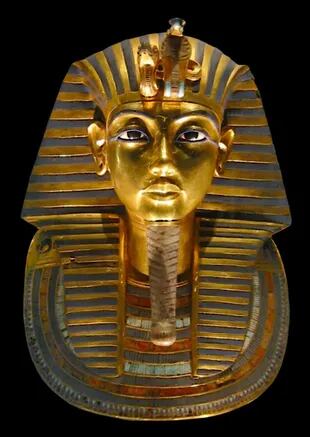 Máscara funeraria de Tutankamón (Creative Commons)