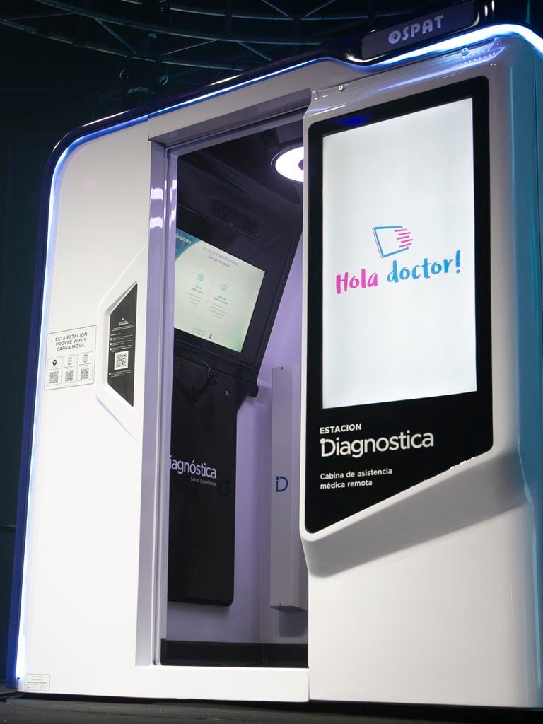 La Estación Diagnóstica Hola Doctor! de OSPAT fue desarrollada por emprendedores tecnológicos argentinos.