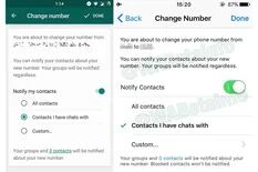 WhatsApp avisará a tus contactos cuando cambies de número