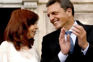 Cristina Kirchner permaneció en su despacho del Senado mientras juró Massa
