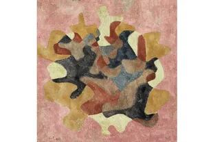 Bouquet de hojas de otoño, de Paul Klee