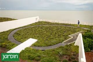 Cómo se creó un espectacular jardín marítimo en Necochea
