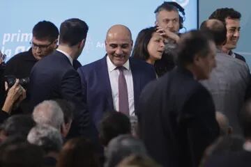 Juan Manzur en la asunción de Sergio Massa como ministro de Economía