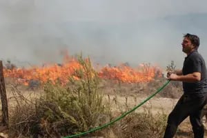 Incendios en Córdoba: el desesperante momento que vive el actor Damián De Santo
