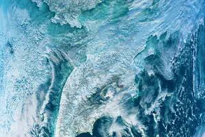 La NASA reveló el color real de los océanos con el satélite PACE