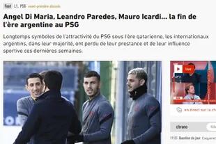 La nota del PSG che allude alla partenza dei tre giocatori argentini