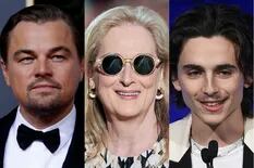 Leonardo DiCaprio, Meryl Streep y Timothée Chalamet en una comedia de Netflix