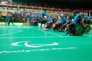 Los integrantes del conjunto albiceleste en Río de Janeiro 2016, los Juegos que les reportaron cuatro diplomas paralímpicos.
