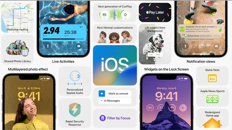 Todas las novedades que incorpora iOS 16