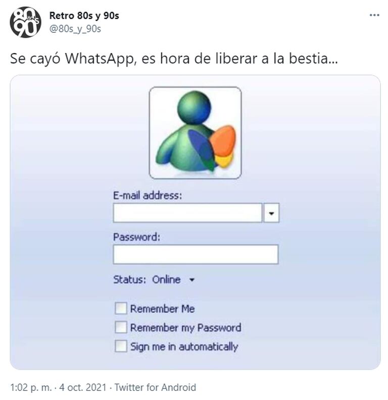 Se cayó Facebook, Instagram y WhatsApp y los usuarios manifestaron su bronca en Twitter