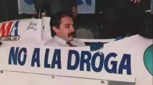 Una vieja campaña de Aníbal Fernández, exbarón del conurbano, contra la droga