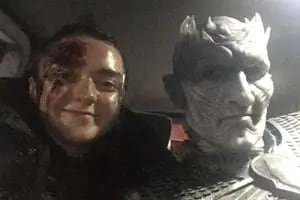 Game of Thrones: la selfie de Arya Stark y el Rey de la noche