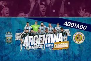 Las entradas para el partido de la selección argentina frente a Curazao se agotaron en poco más de una hora