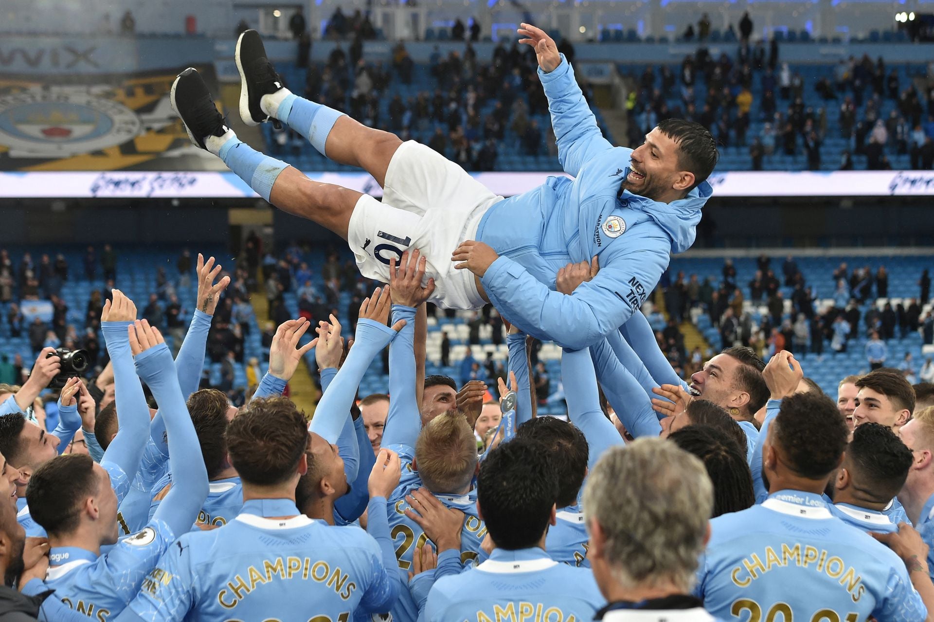 La final será el último partido de Sergio Agüero en Manchester City