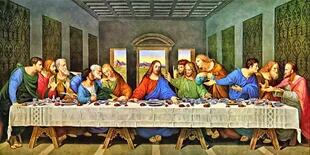 La Última Cena de Jesús (aquí en la famosa representación de Leonardo Da Vinci), es conmemorada el Jueves Santo