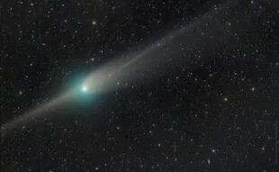 El cometa verde fue descubierto recientemente