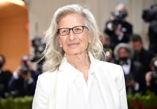 La célebre fotógrafa Annie Leibovitz también dijo presente