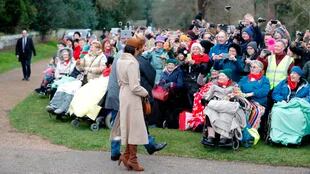 Meghan Markle pasa su primera navidad junto a la familia Real británica