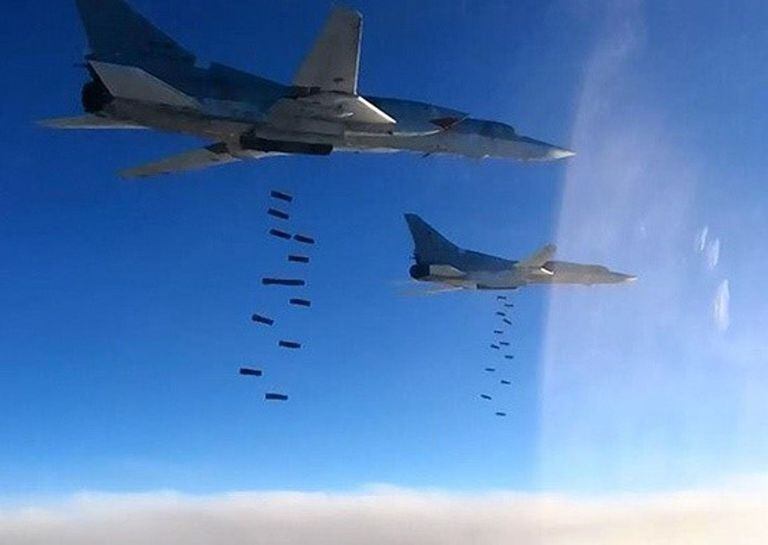 23-01-2017 Aviones rusos bombardean objetivos de Estado Islámico en Siria POLITICA ORIENTE PRÓXIMO ASIA SIRIA INTERNACIONAL MINISTERIO DE DEFENSA DE RUSIA