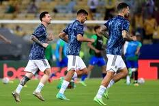 Argentina tendrá cinco cambios para la gran final con Brasil